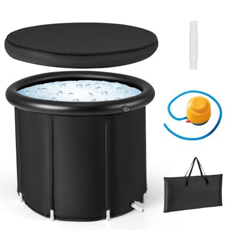 Coperchio gonfiabile per vasca idromassaggio – Copertura per spa a risparmio energetico – 128/158/180 cm 3 misure regolabile coperchio gonfiabile con 3 valvole – coperchio per vasca idromassaggio