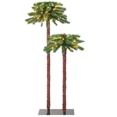 Palma Artificiale 1,8 M Con Vaso - Pianta Finta Realistica In PE Per Interni Ed Esterni - Decorazione Verde Per Casa, Giardino, Ufficio, Balcone - 5