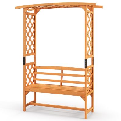 COSTWAY Obelisco Per Piante Rampicanti, Supporto Da Giardino Rampicanti Garden Stabile Struttura Per Arrampicata Pomodoro Gabbie Traliccio Giardino Con Vaso 206 X 41 Cm Nero 82877616