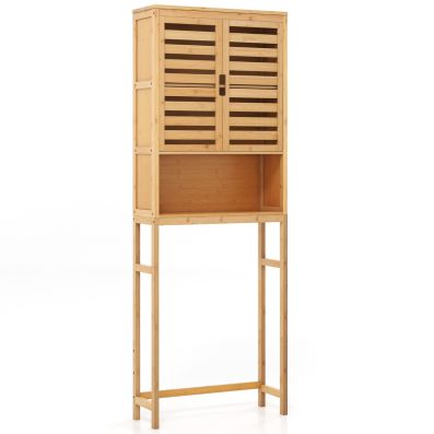 Rehomy Organizer In Bambù Con Serratura A Combinazione - 2 Contenitori In Vetro E Pennello, Scatola Portaoggetti Multiuso - 5