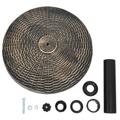 Supporto Regolabile Per Ombrellone - Morsetto Universale Per Ringhiere E Panche (Adatto A Pali Ø 2.2-3.2 Cm) - 2