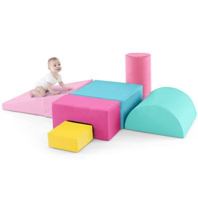 Blocchi per Bambini in Schiuma, Kit di attività Soft Play, multicolore