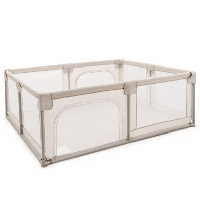COSTWAY Box per Bambini Centro Attività Portatile per Neonati, Rete  Traspirante, 190 x 150 x 70cm (