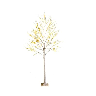 Albero di ulivo illuminato da 1,8 m con 360 luci, ulivo preilluminato