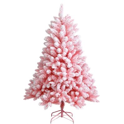 Mini albero di Natale Albero di Natale da tavolo Albero artificiale Albero di Natale rosa - Italia