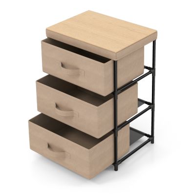 Cassettiera Tessuto Mensola Armadio Bianco 5 Cassetti 80 X 30 X 70 Cm Ml Design 84228400