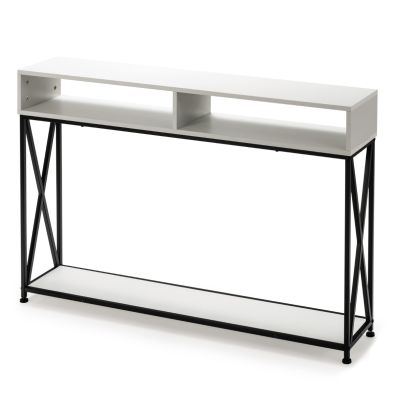 Convenience Concepts Tucson Console Table in White Wood