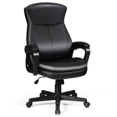 COSTWAY Sedia Da Scrivania Per Bambini, Sedia Girevole Per Computer Con Altezza Regolabile Ruote Con Freno Braccioli Morbidi Sedia Ergonomica Per Bambini 6 15 Anni Viola 84612519