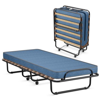 OLIXIS Materasso Pieghevole Triplo In Memory Foam – 10 Cm – Comodo E Portatile Per Ospiti, Campeggio E Viaggi - 4