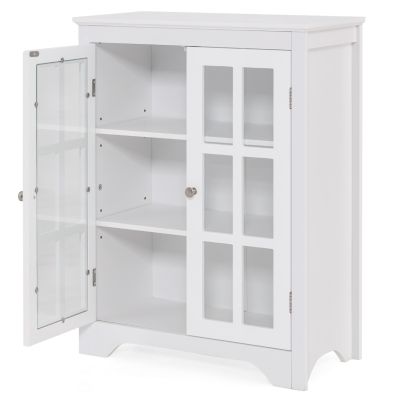 Mobile Bagno Alto 3 Ripiani 1 Cassetto E 1 Armadietto 32x30x163 Cm In Bambu Color Legno 87433211