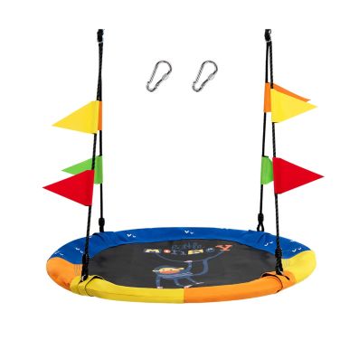 Portico Tiago Con Altalena A Disco 3 Clip – Struttura In Legno Trattato, Garanzia 5 Anni - 3