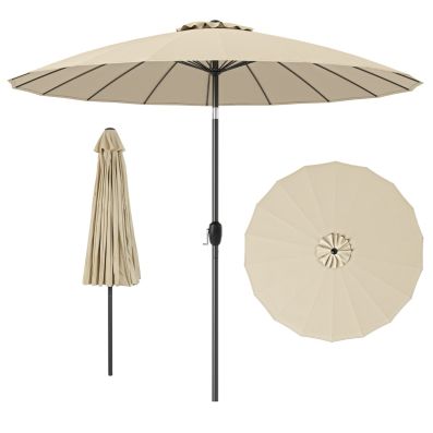 Ombrellone da giardino ORIENT con regolazione dell'inclinazione beige