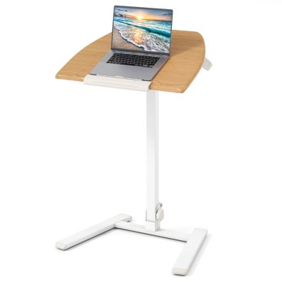 Supporto Ergonomico Per Notebook Regolabile Con Porta Telefono - Sostegno Da Tavolo Pieghevole - 3