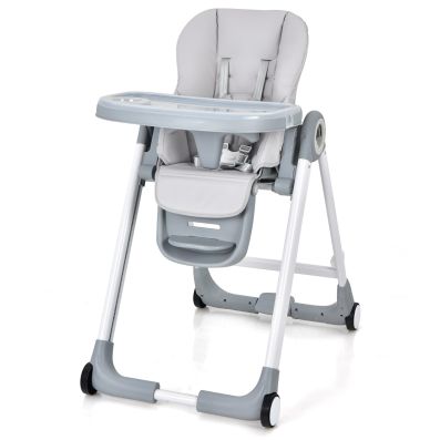 Seggiolone Pappa Portatile 3 in 1 LADUO, Seggiolino per Bambini con