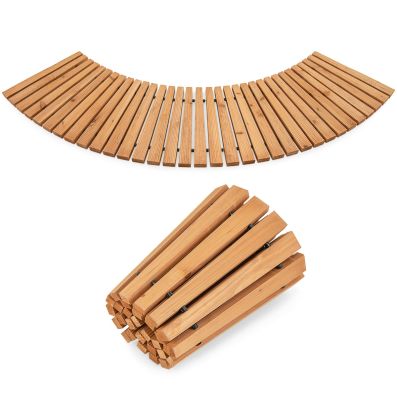 RELAX4LIFE Pozzo da Giardino, Pozzo Decorativo in Legno d'Abete con Tetto, Resistente alle