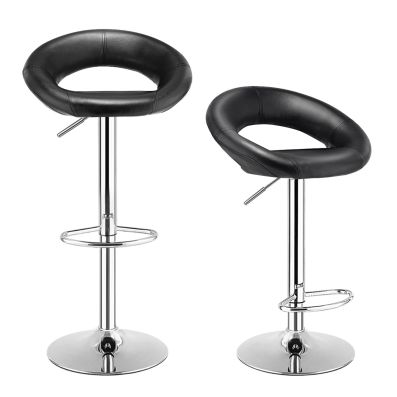 Base rotonda per sgabelli T845 metallo cromato 41cm