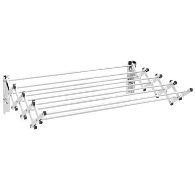 Stendibiancheria Da Parete, Stendino Da Muro Riscaldante Verticale E Saliscendi Foxydry Pro 122x52x70 Cm 89295426