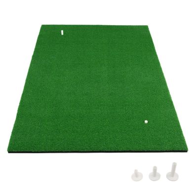 Tappetino da Golf, Tappetino per Pratica da Prato Golf 152x152cm, Kit per Allenamento per Battute da Golf Tappetino da Allenamento per Golf in Cortile, Allenamento per Interni ed Esterni