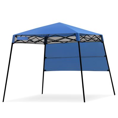 blu navy 4 x corde e 4 x paletti tenda da esterno con tenda da sole tenda a baldacchino con borsa per il trasporto con ruote ABCCANOPY Tenda a baldacchino 10 x 10 cm 