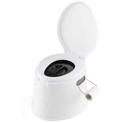 Zorplex WC Portatile da Campeggio, Pieghevole e Robusto con 25L Capacità, Sacchetti Igienici, Cuscino & Borsa da Trasporto, Adulti Toilette Ideale per