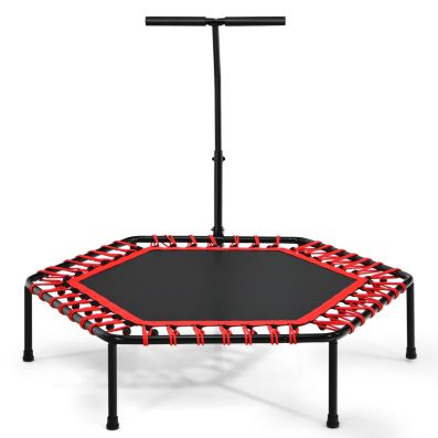 HOMCOM Trampolino Elastico 106cm Per Adulti E Bambini In Acciaio Per Interni Esterni Casa Palestra Carico 100kg 89150875