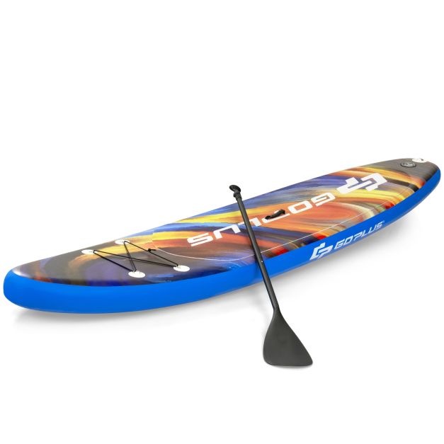 Pinna per tavola da surf tavola da surf gonfiabile Tavola da paddle per pinna in fibra di vetro FCS2 Elegante e comoda tavola da surf blu Pinna caudale Flessibile e stabile accessorio per il surf 