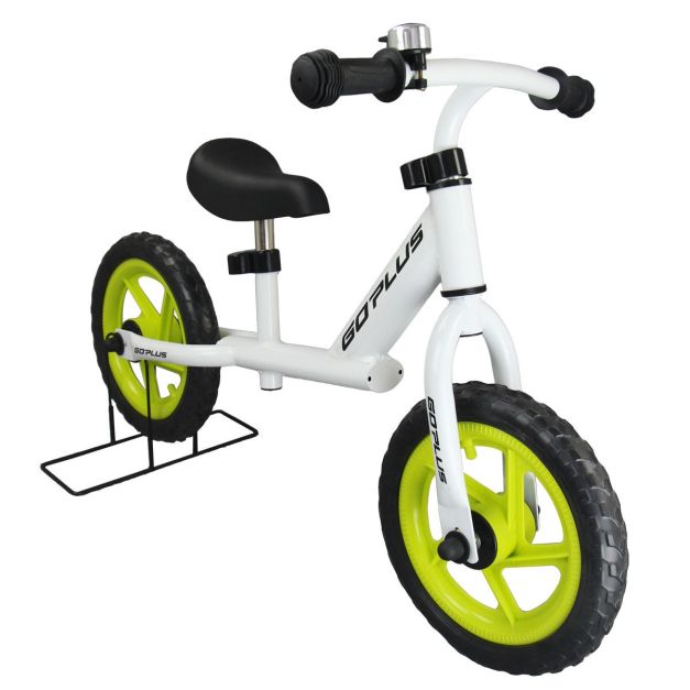 Costway Bicicletta senza pedali per bambini regolabile 88x43x56-63cm Prima  bici da equilibrio per bimbi - Costway