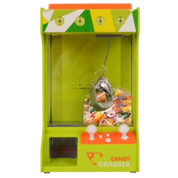 DREAMADE Candy Grabber per Bambini Mini Macchina per Caramelle con Luce Musica 17,5x16x30cm 